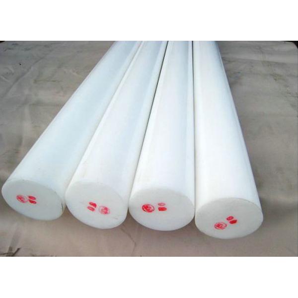 Wear Resistance White POM Rod , Black Delrin Rod For Springs / Bearings