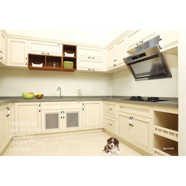 Interior Aluminum Cabinets Customized Color For Kitchen