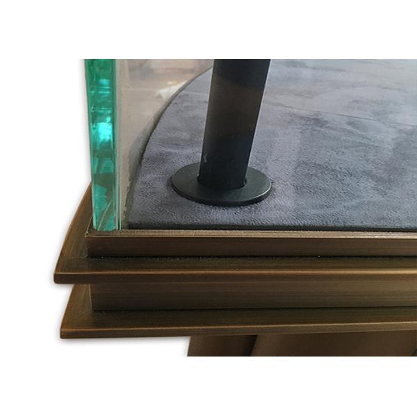 Brand Glass Jewelry Display Showcase Color Customized Retail Shop Fittings