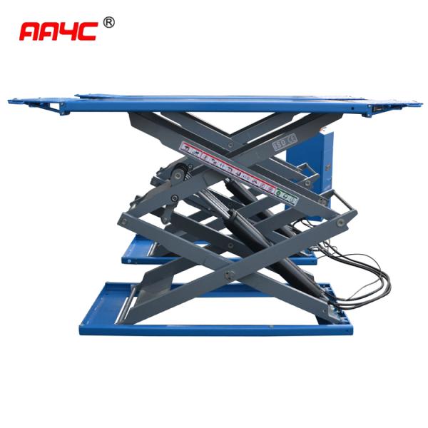 Low Profile Full Rise Scissor Vehicle Lift Surface Mounted 3T 6613lbs