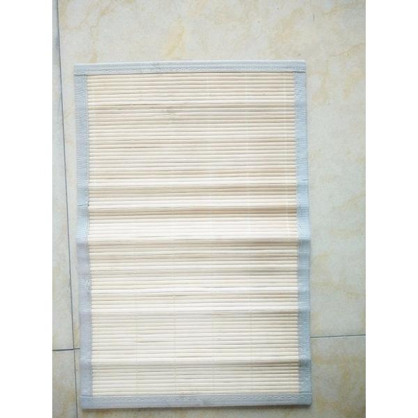 Popular Table Bamboo Schach Mat , Bamboo Bathroom Mat Customized Design
