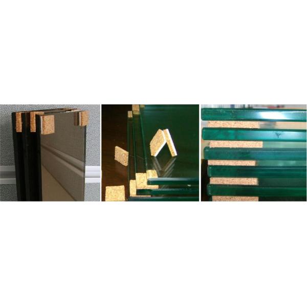 Wholesale Price 35*35*14+2MM Protection Spacers with Foam Separator Cork Pads For Glass