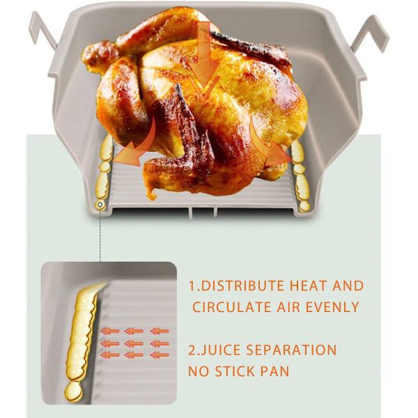 Multicolor Reusable Silicone Cake Tin , Durable Silicone Liners For Baking Trays