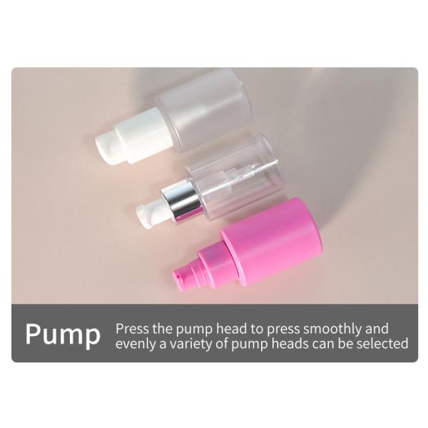 Luxury Plastic Cosmetic Bottles 60ml 100ml Pink Fine Mist Spray Bottle Packaging For Industrial
