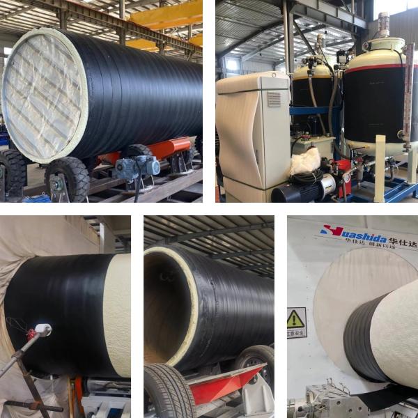 Premium Polyurethane Spray Coated Insulated Pipe for Long-Term Thermal Insulation