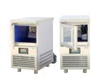 Led Blue Light Mini Ice Maker Machine , Automatic Small Ice Making Machine