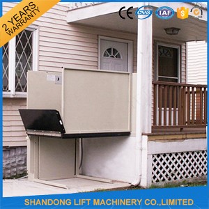 Outdoor Wheelchair Lift Electric Disabled Lift for Elder with 6m 250kgs