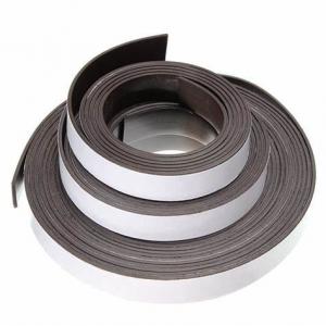 China Semi Anisotropic Isotropic Rubber Magnet Strip With Adhesive Tape on sale