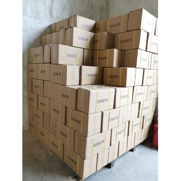 Boxes Corner White Color Kraft Paper Adhesive Tape For Corner Pasting Machine