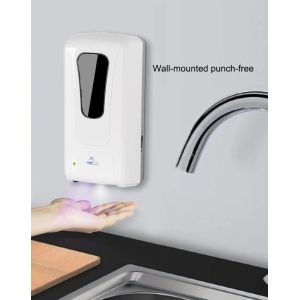 Induction Spray Foam Drip Dispenser 1000ml Wall Mounted Disinfection Sterilizer