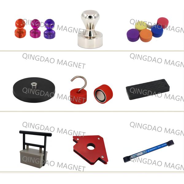 3mm SmFeN Decorative Refrigerator Magnets Permanent Magnet Assembly