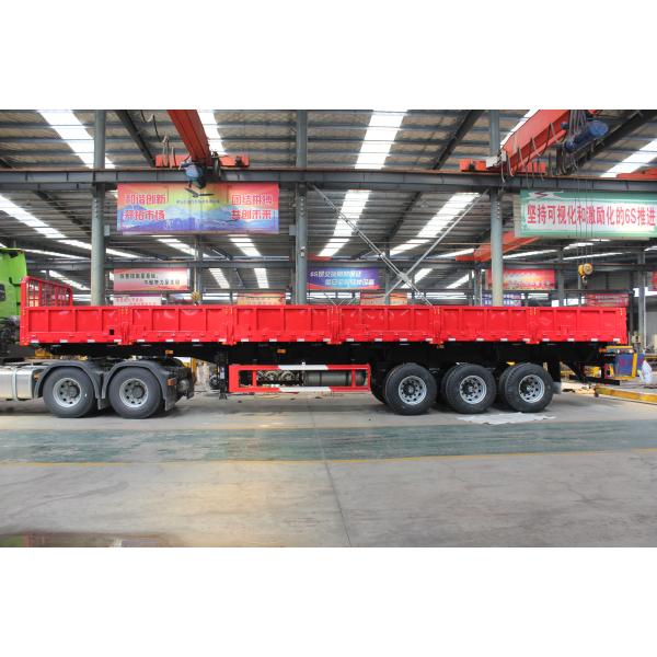 3 Axles 40t Bulk Cargo Semi Trailer with Side Wall As Per Client's Specifications