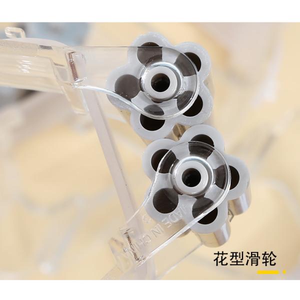 Non Punch Mop Clamp Booth Rack Fixed Clip Hook Bathroom Wash Sets