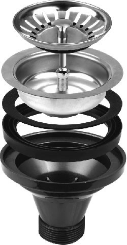 2 Inch Sink Drain Protector , Stainless Steel Sink Accessories Bathtub Drain Protector