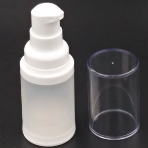 Quality Thick Frosted Airless Pump Dispenser , 15ml / 20ml Vacuum Lotion Bottle for sale