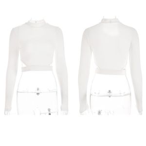 Fitness Clothing Long Sleeve T-Shirt Women Sexy