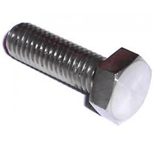 Buy 9.8 Grade Galvanized Hex Bolts Fully Threaded Carbon Steel DIN 933 Corrosion Resistant at wholesale prices