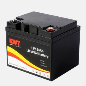 Quality Commercial LiFePO4 Storage Battery 12.8V 54Ah Lithium Battery for sale