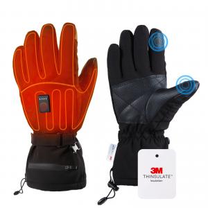 Quality Electric Rechargeable Warming Gloves 7.4V 12V Polyester for sale