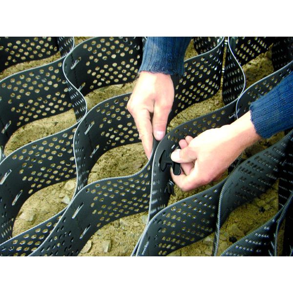 HDPE Honeycomb Grid Erosion Control Geocell Retaining Wall Stabilizer For Driveway Gravel