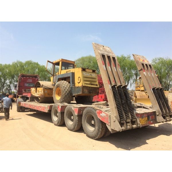 Double Drum Used Road Roller Dynapac CA25 / CA251 / CA30 Excellent Engine Operation