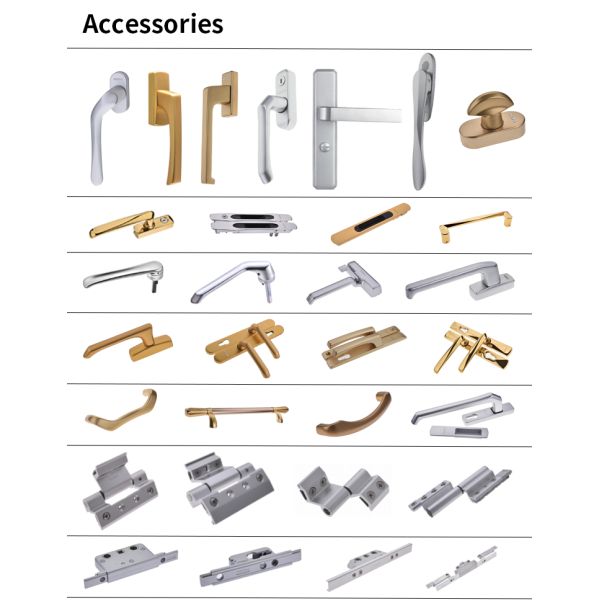 Grandsea Factory Direct High Quality Porte Wooden Grain Waterproof External Aluminum Sliding Double Tempered Glass Doors