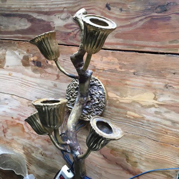 Clear Leaf Style Modern Wall Lamp LED Wall Lamp 110 - 240V