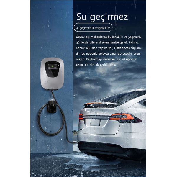 7 Kw Type 1 Ev Charger Wallbox Single Phase Smart Home Electric Car Charger Station