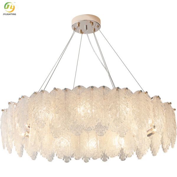JYLIGHTING Living Room Chandelier Modern Simple French Light Luxury Cream Style Bedroom Restaurant Modern Pendant Light