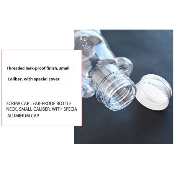 Customize Bear Shape Container New 400ml 500ml 700ml PET Plastic Bottles for Beverage
