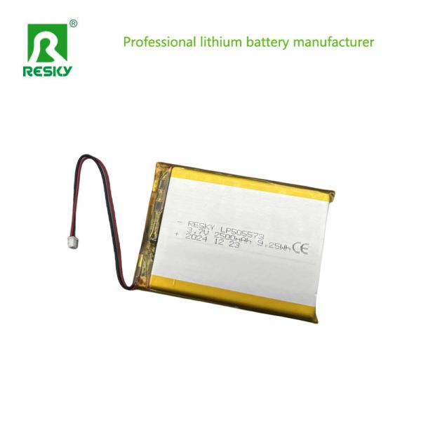 505573 Lithium Ion Polymer Cell 2500mAh 3.7V 7.4V For Medical Devices