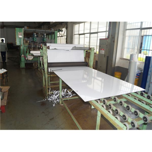 4x8 Stainless Steel Wall Panels , Stainless Steel Flat Plate Hairline PVC Surface