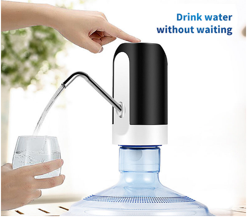 Wireless Electric Water Bottle Pump Dispenser With USB Rechargeable