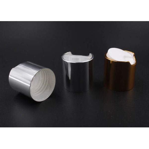 28/410 28mm Disc Top Cap Bottle Closure Types Aluminum Closure SGS
