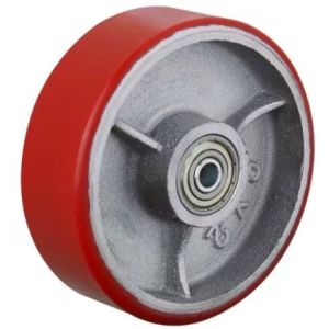 China Polyurethane Steering Wheel For Pallet Truck 200mm on sale