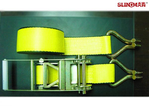 Buy 5000 LBS Heavy Duty Trailer Straps 4 Inch 30 Feets Easy To Use With Wire Hook at wholesale prices