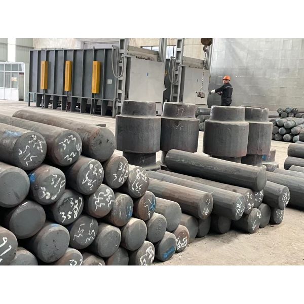 20CrMnTi Pinion Shaft 40CrNiMo Forged Intermediate Case Hardened Shaft For Power Industry