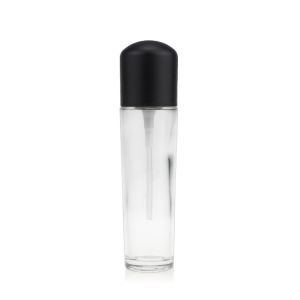 Quality Pump Sprayer Liquid Foundation Glass Bottle Long Shape 55ml for sale