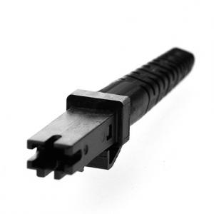 China Black Plastic Fiber Optic Cable Connectors , Mtrj Fiber Connector Long Life Span on sale