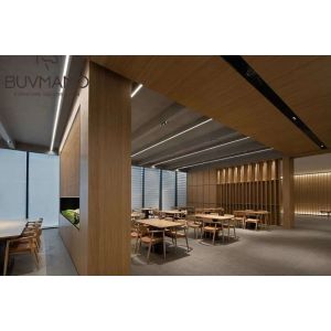 Customized Hotel Restaurant Furniture Modern Wood Fabric Dining Chairs