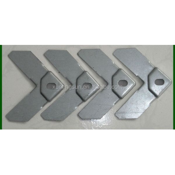 Industrial Stamping Process Metal Furniture Corner Brace for Wooden Furniture