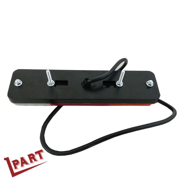 Rear Halo Forklift Pedestrian Safety Lights 12-80V With Adjustable Bolt