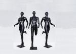 Adult Male / Female Sports Mannequin In Black Or Customized Color