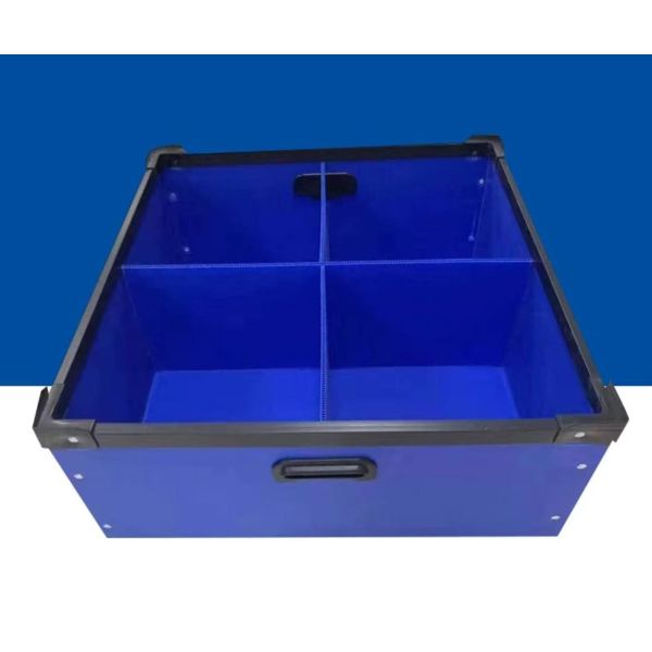 Convenient And Space-Saving Plastic Storage Box Stackable PP Material