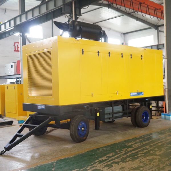200kw 250kva Trailer Type Generator Mobile GenSet Multipurpose Automatic For Industrial