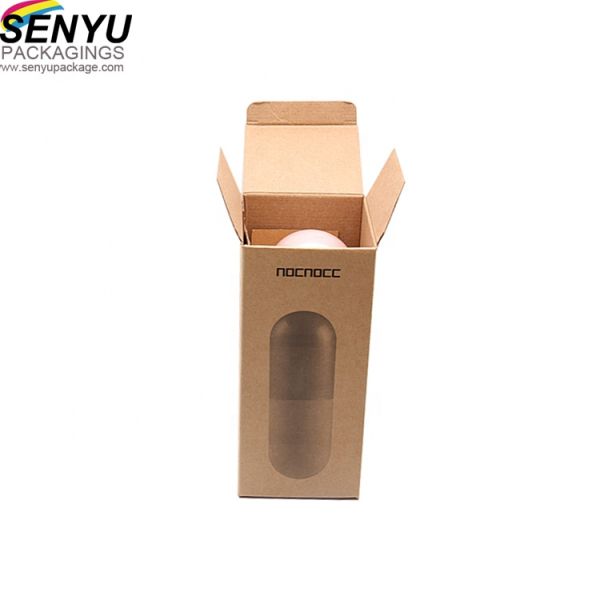 Simple Kraft Paper Packaging Box for Folding Umbrella