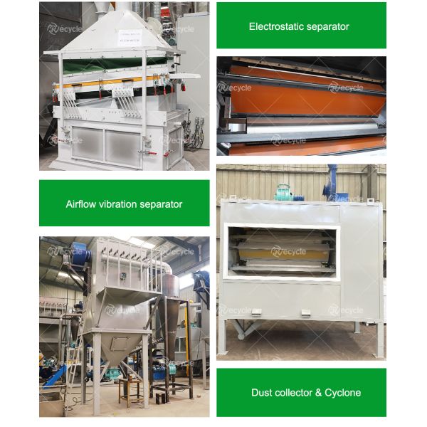 Industrial Photovoltaic Solar Panels Recycling Line 300Kg/h-1000Kg/h