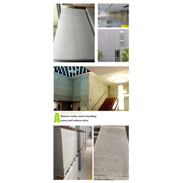 Waterproof Reinforced Fiber Board with Good and Polished Surface Calcium Silicate