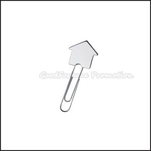 Quality Promotional Printed logo advertising Abs paper clip bookmark gift for sale