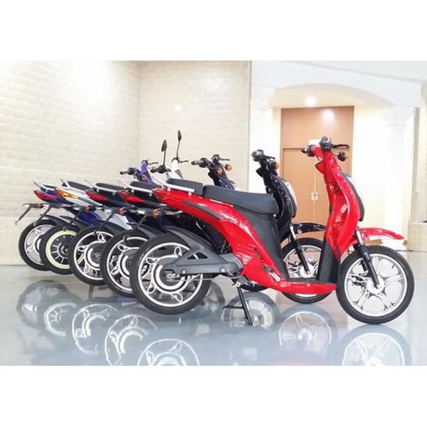 2 Wheels Pedal Assist Electric Bike , Electric Motor Assisted Bicycle 32m/h